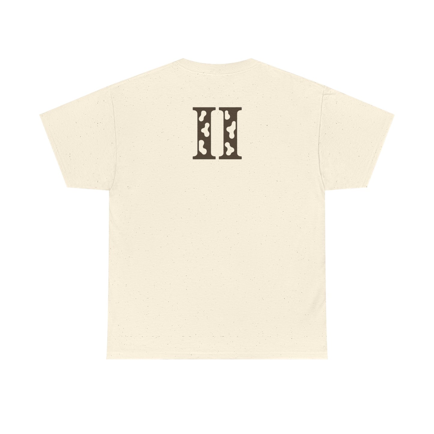 2wotone Casual  Heavy Cotton Tee - Minimalist Design for Everyday Style