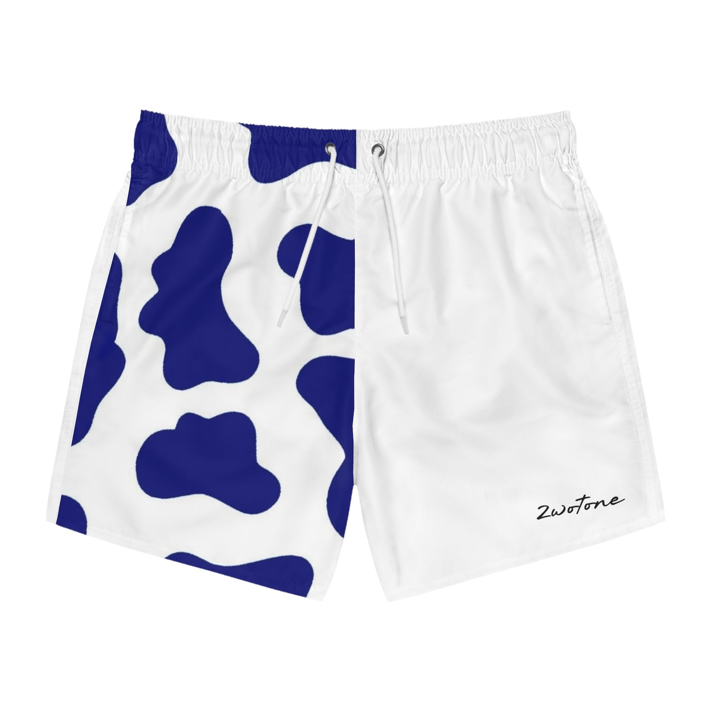 Stylish Half $ Half Swim Trunks for Summer Fun, Beachwear, Pool Party Attire, Vacation Essentials, Boys and Men Swim Shorts