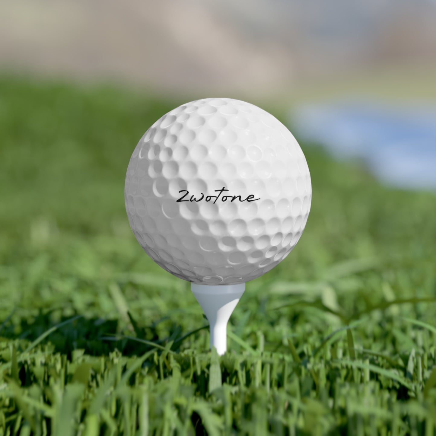 2wotone Signature Golf Balls, 6pcs