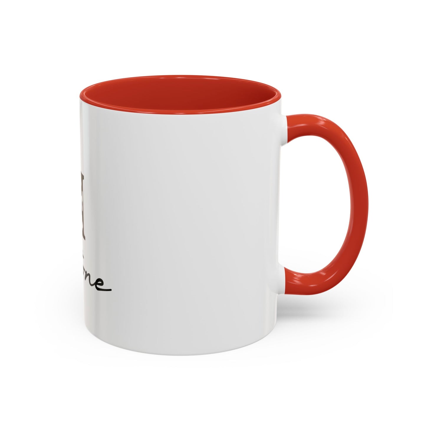 Chic Two-Tone Accent Coffee Mug - 11 & 15oz