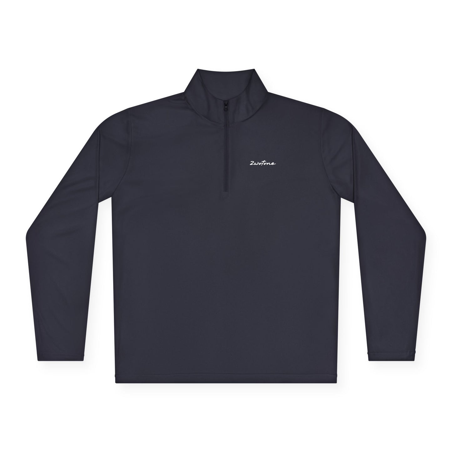 Unisex Quarter-Zip Pullover with Stylish Monogram, Casual Layering, Great for Fall, Gift for Him/Her, Sporty Comfort Wear