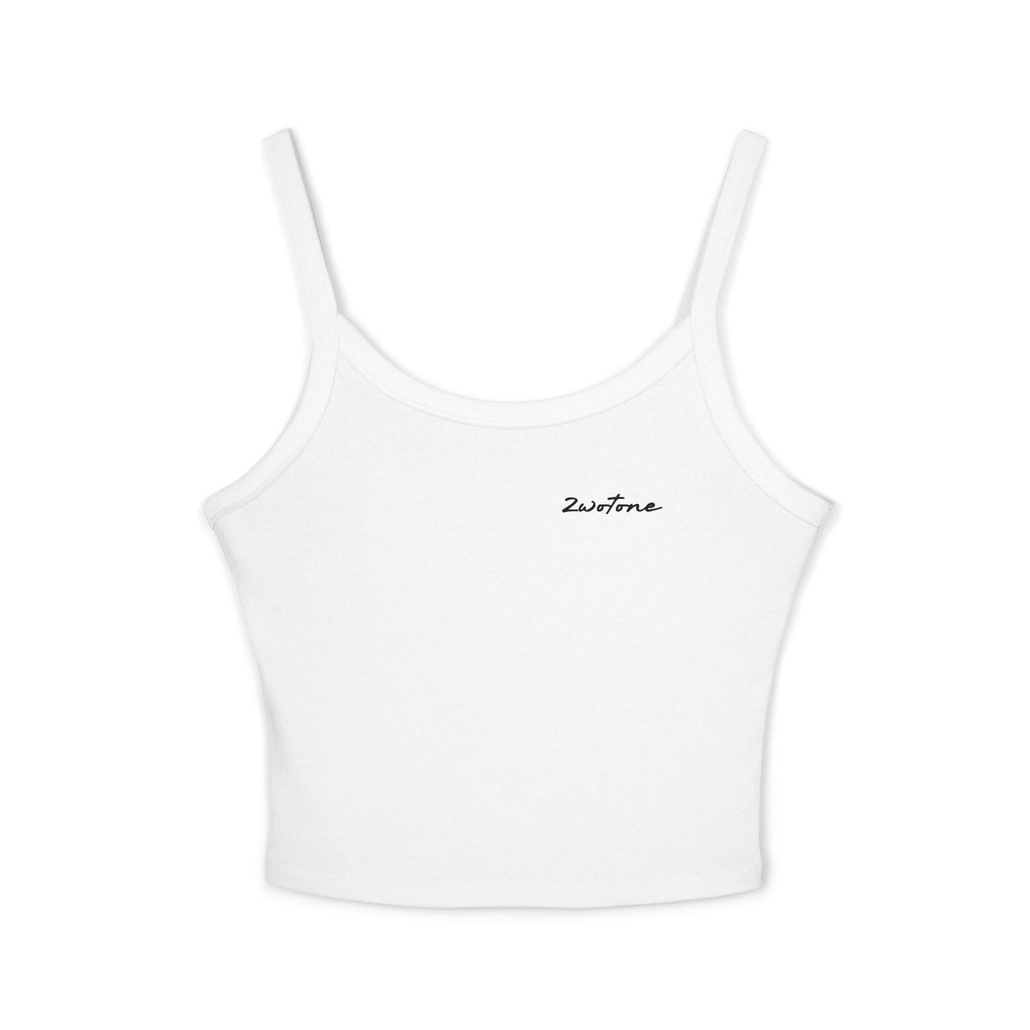 2wotone Signature Women's Spaghetti Strap Tank Top