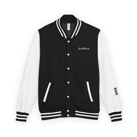 2wotone Heavyweight Letterman Jacket - 'Let the Good In All Things' Statement Piece