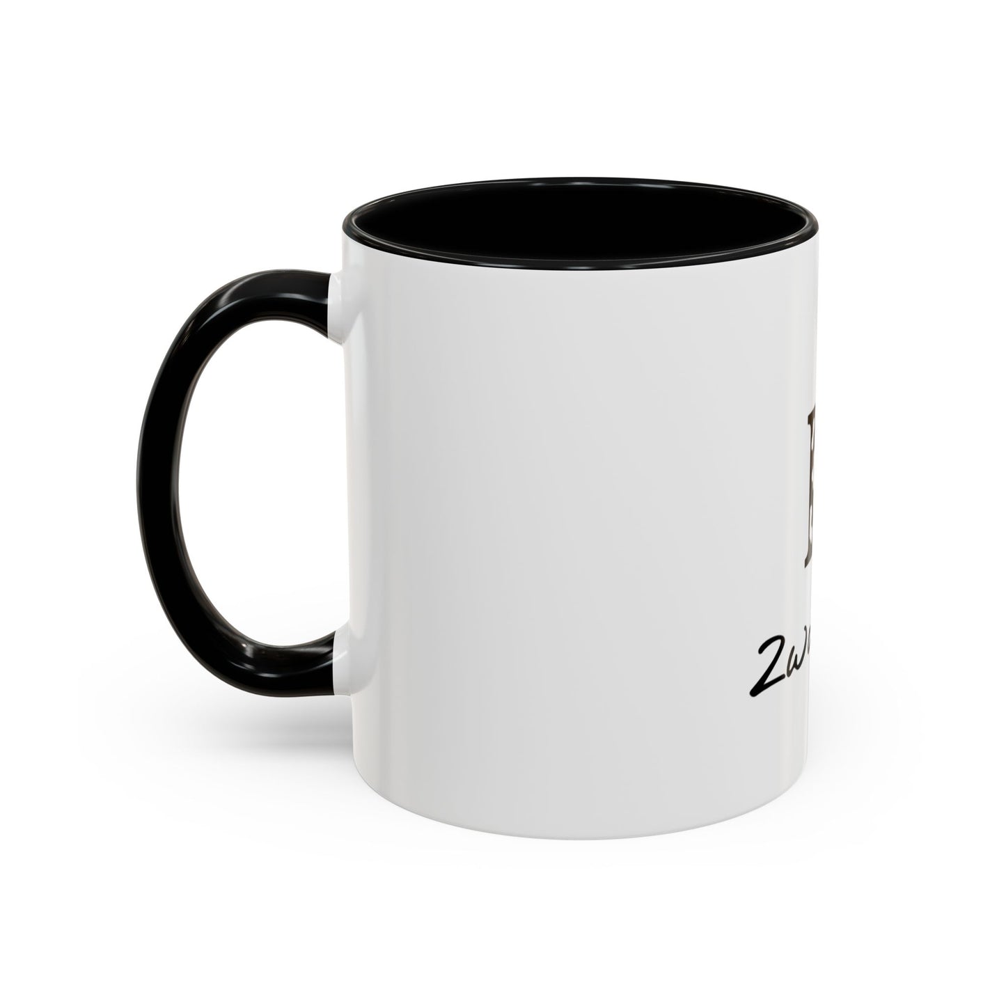 Chic Two-Tone Accent Coffee Mug - 11 & 15oz