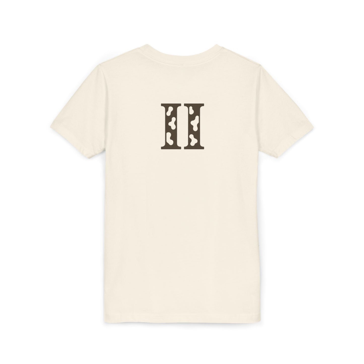 2wotone Minimalist Youth Short Sleeve Tee with Stylish Lettering II