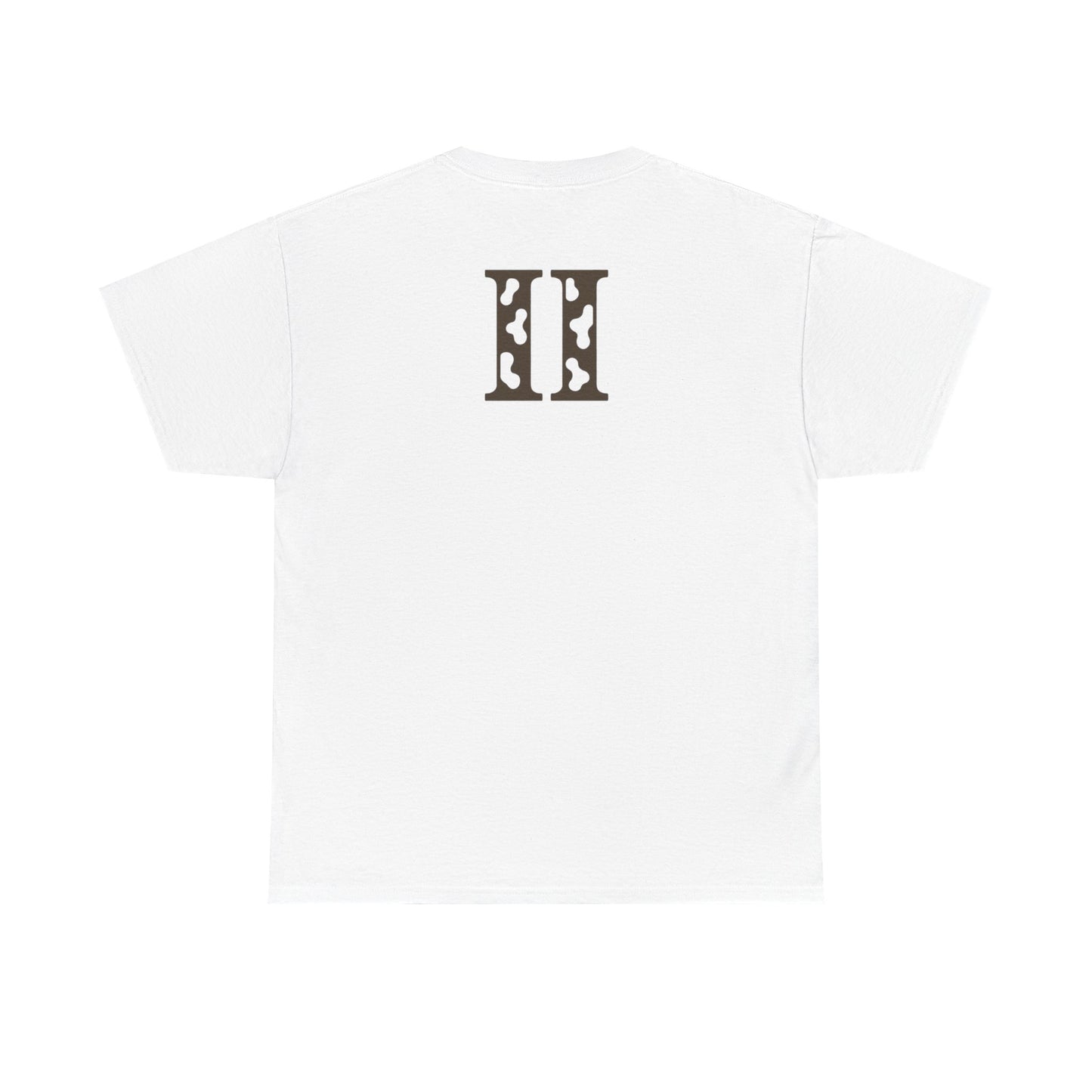 2wotone Casual  Heavy Cotton Tee - Minimalist Design for Everyday Style