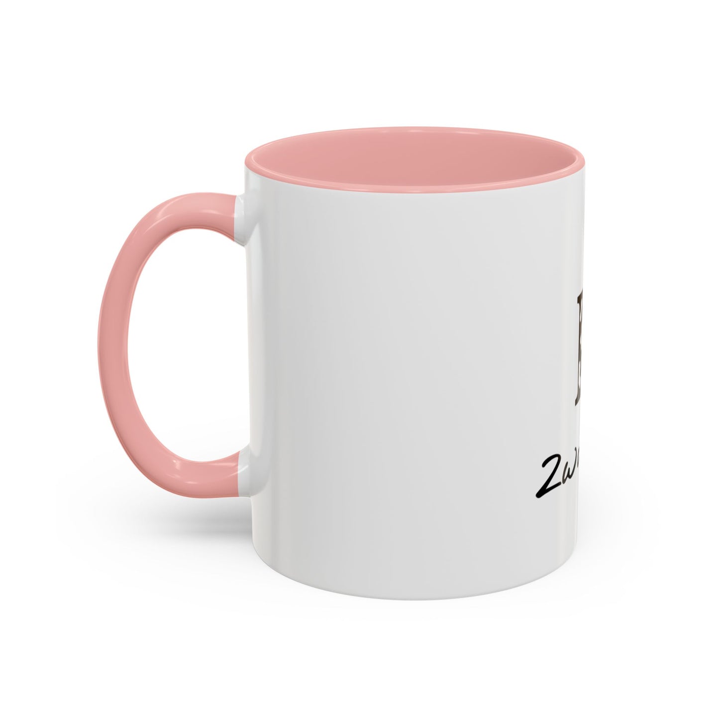 Chic Two-Tone Accent Coffee Mug - 11 & 15oz