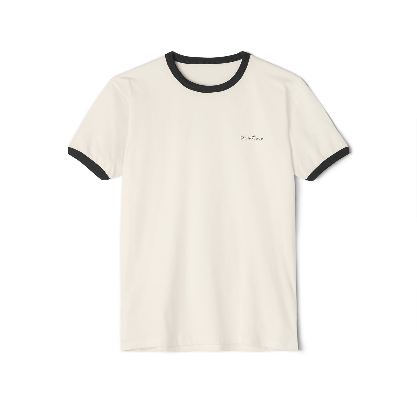 2wotone Signature Retro Ringer T-Shirt