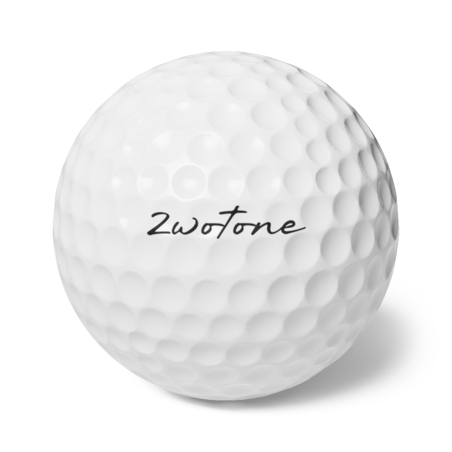 2wotone Signature Golf Balls, 6pcs