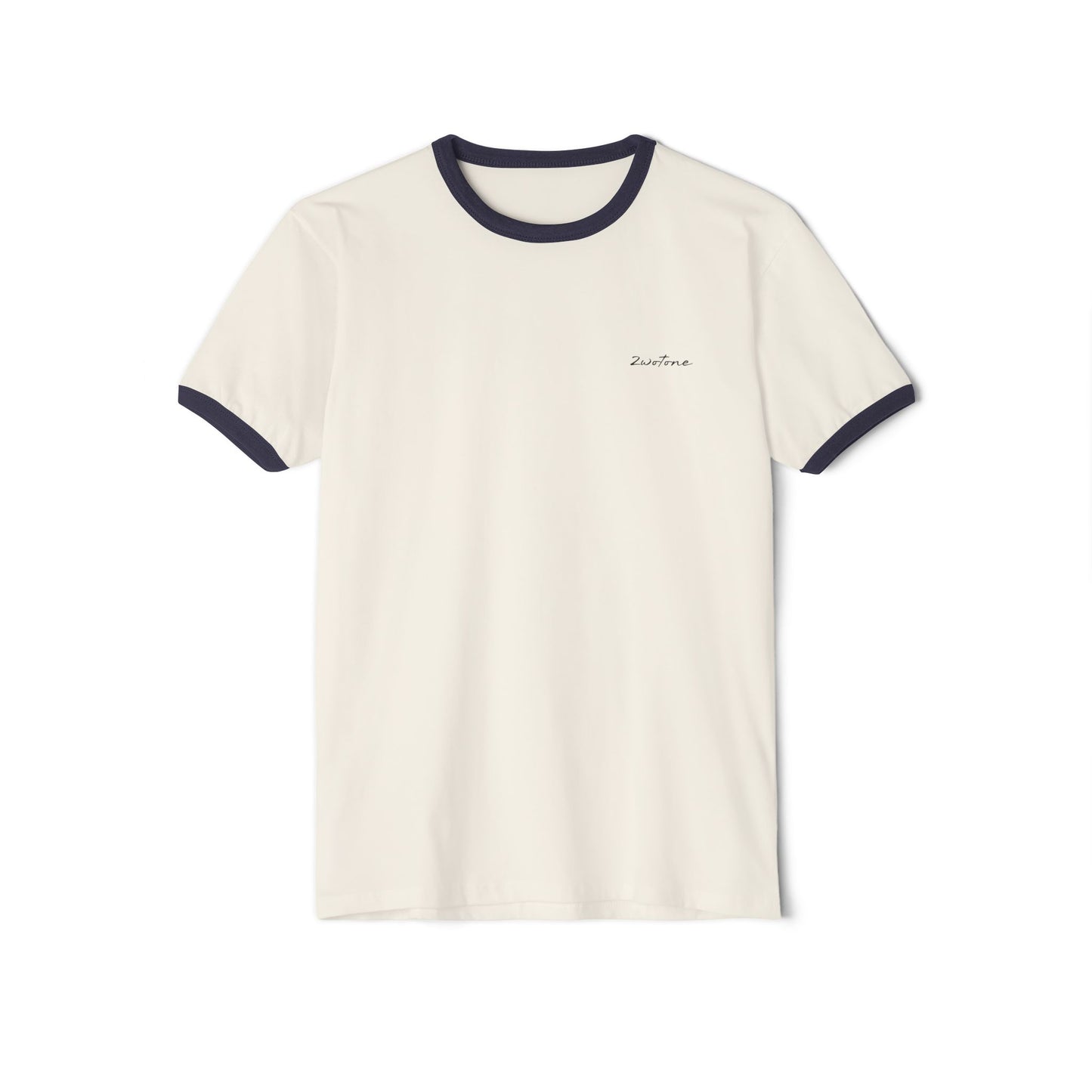 2wotone Signature Retro Ringer T-Shirt