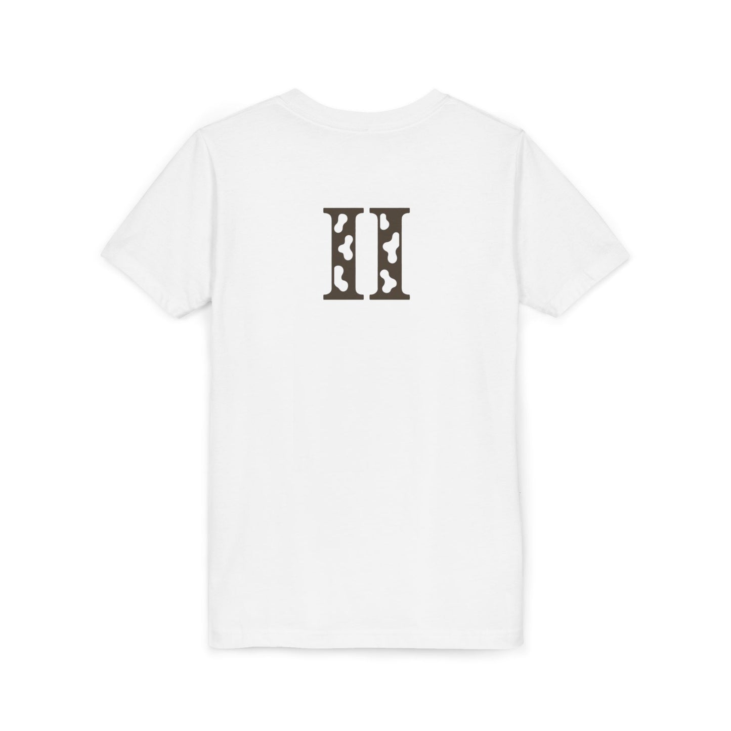 2wotone Minimalist Youth Short Sleeve Tee with Stylish Lettering II