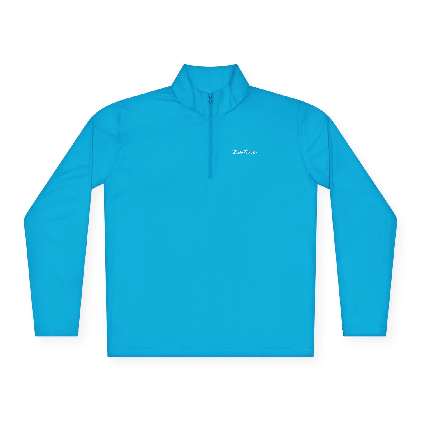 Unisex Quarter-Zip Pullover with Stylish Monogram, Casual Layering, Great for Fall, Gift for Him/Her, Sporty Comfort Wear