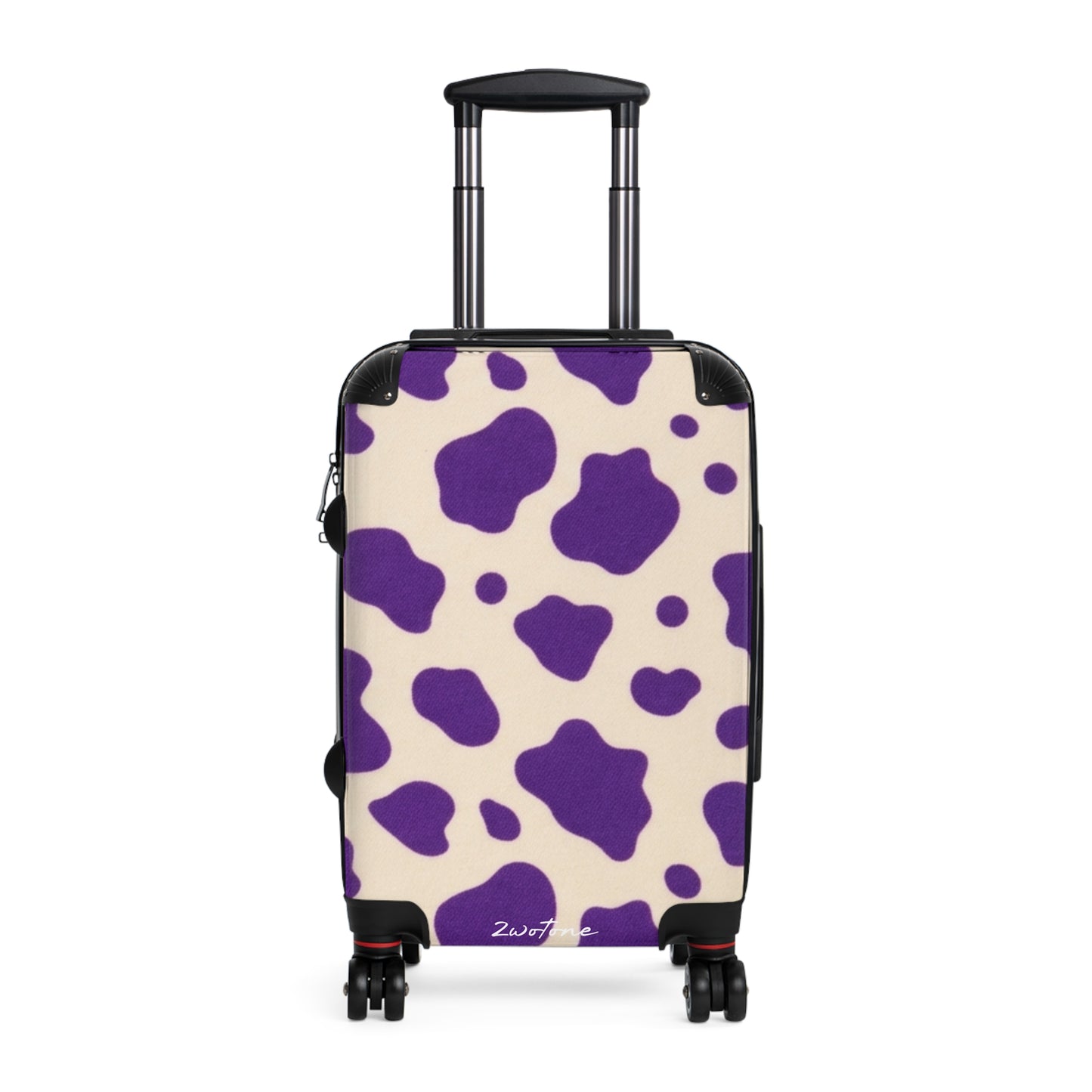 Creme & Purple 2wotone Suitcase – Carry-On Luggage
