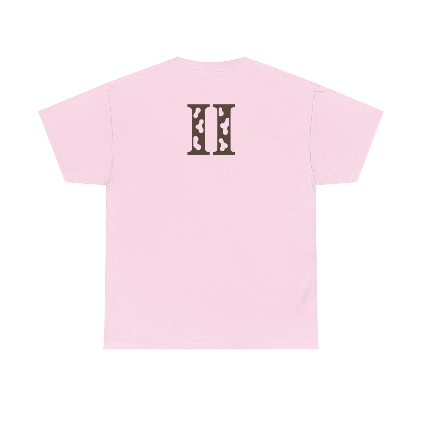 2wotone Casual  Heavy Cotton Tee - Minimalist Design for Everyday Style