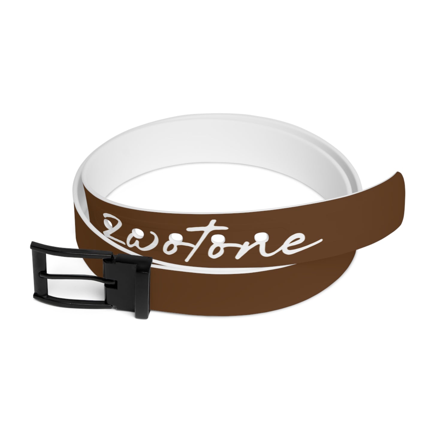 2wotone Signature Brown Belt