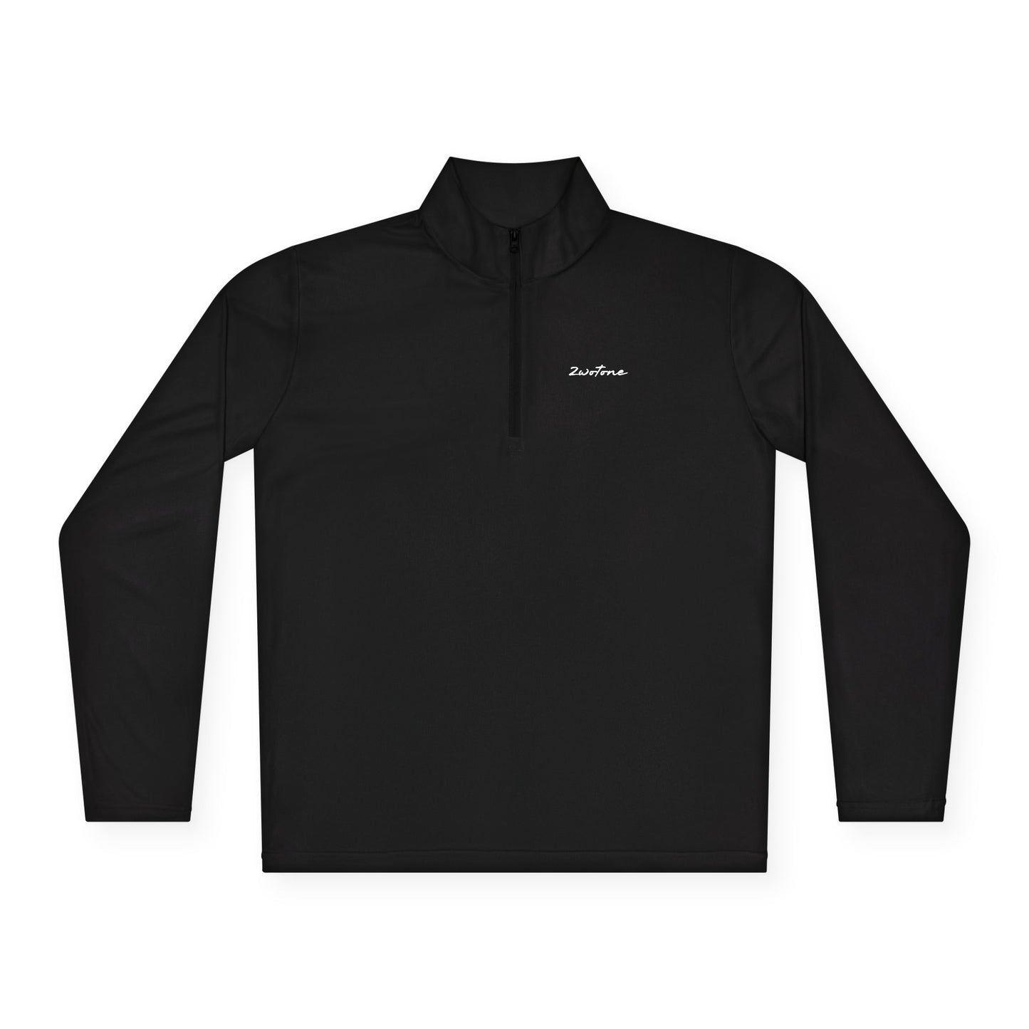 Unisex Quarter-Zip Pullover with Stylish Monogram, Casual Layering, Great for Fall, Gift for Him/Her, Sporty Comfort Wear