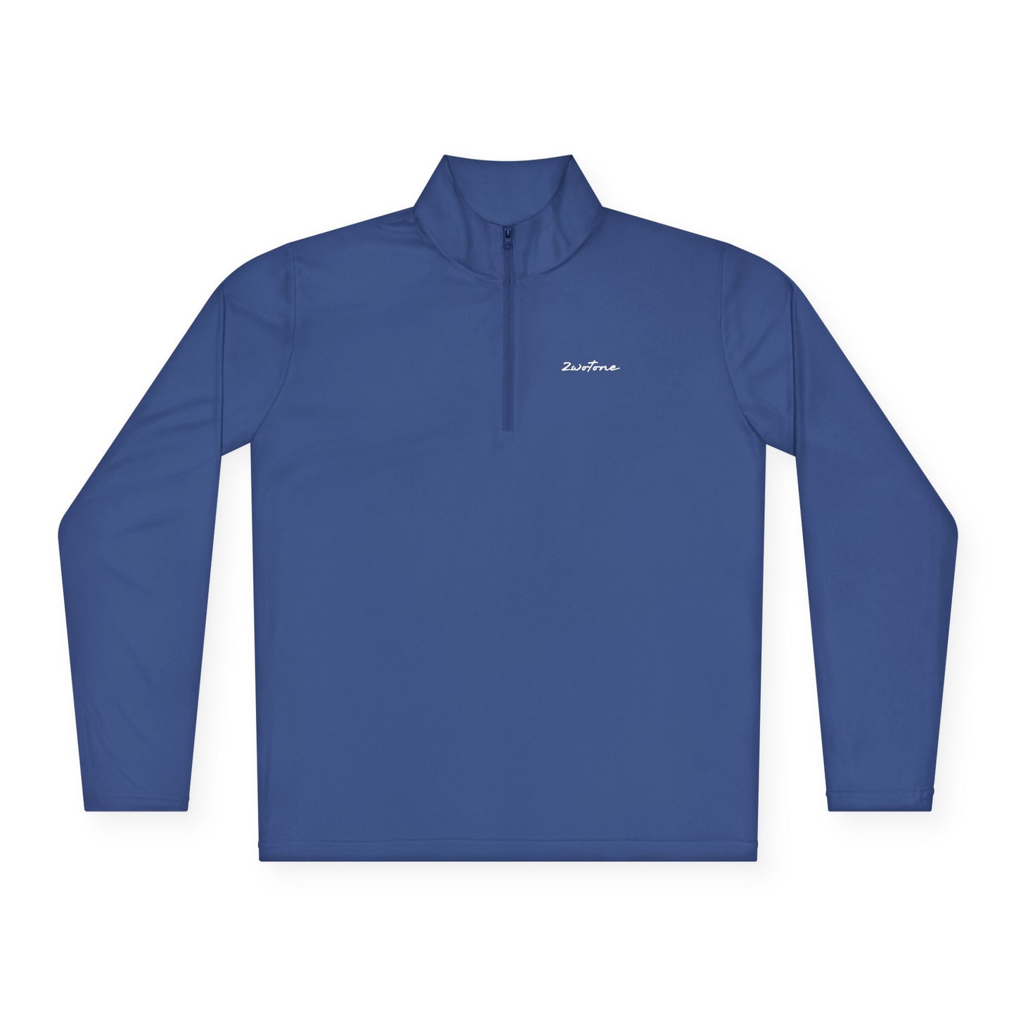 Unisex Quarter-Zip Pullover with Stylish Monogram, Casual Layering, Great for Fall, Gift for Him/Her, Sporty Comfort Wear