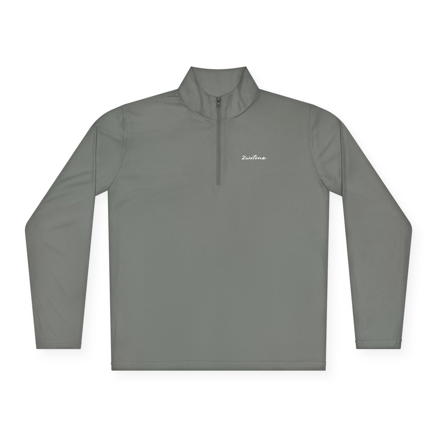 Unisex Quarter-Zip Pullover with Stylish Monogram, Casual Layering, Great for Fall, Gift for Him/Her, Sporty Comfort Wear