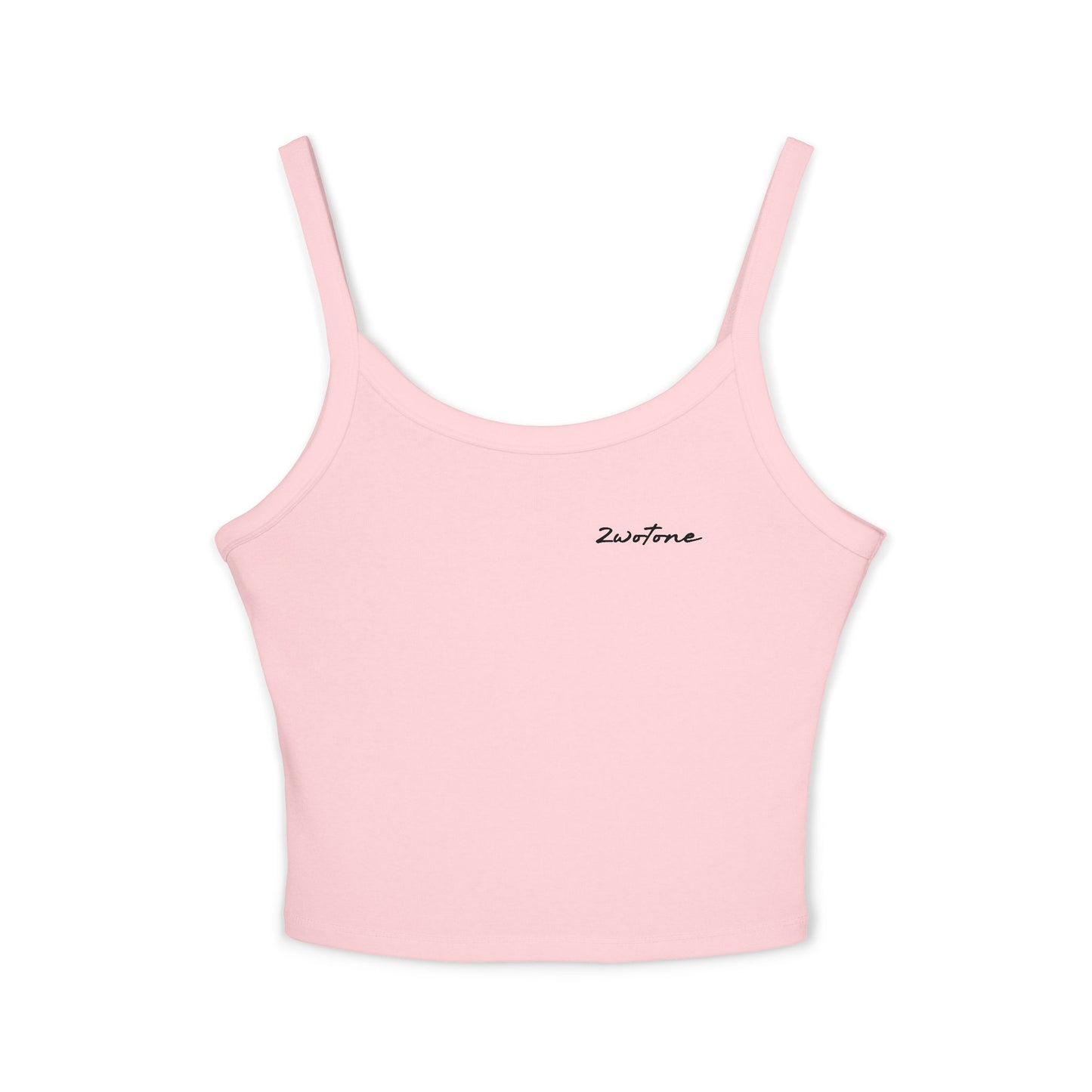 2wotone Signature Women's Spaghetti Strap Tank Top