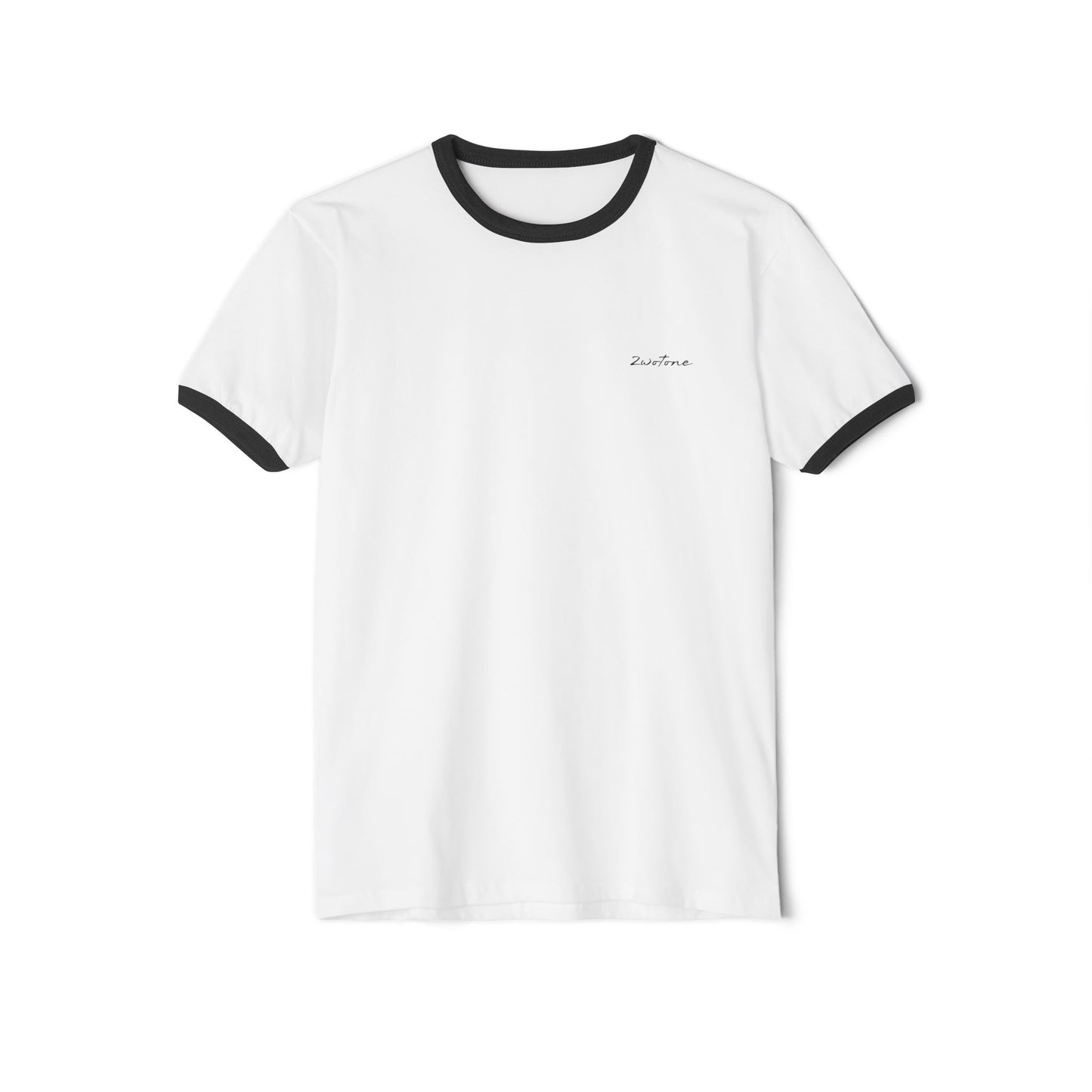 2wotone Signature Retro Ringer T-Shirt