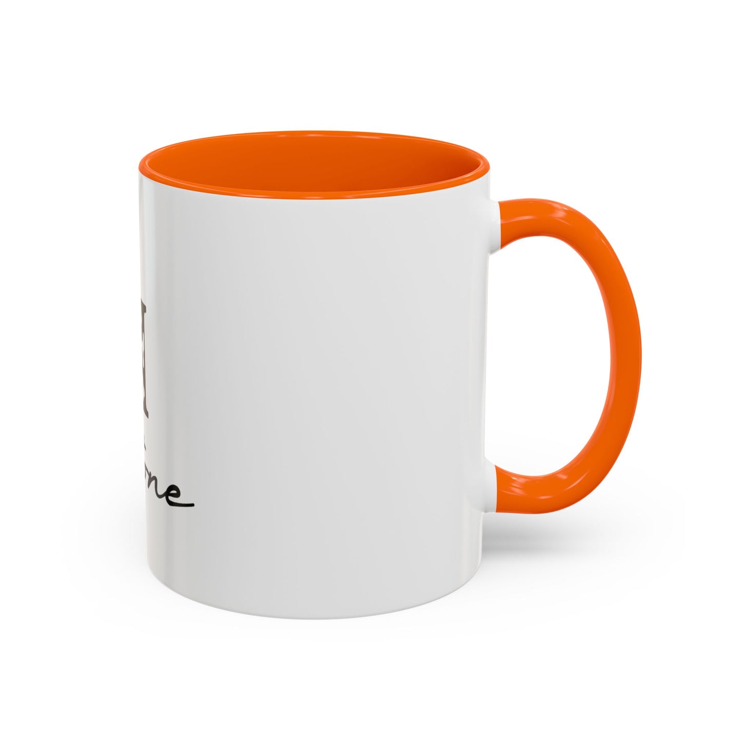 Chic Two-Tone Accent Coffee Mug - 11 & 15oz