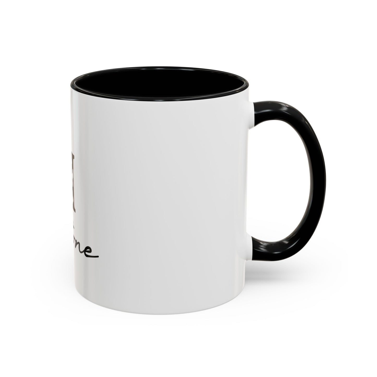 Chic Two-Tone Accent Coffee Mug - 11 & 15oz