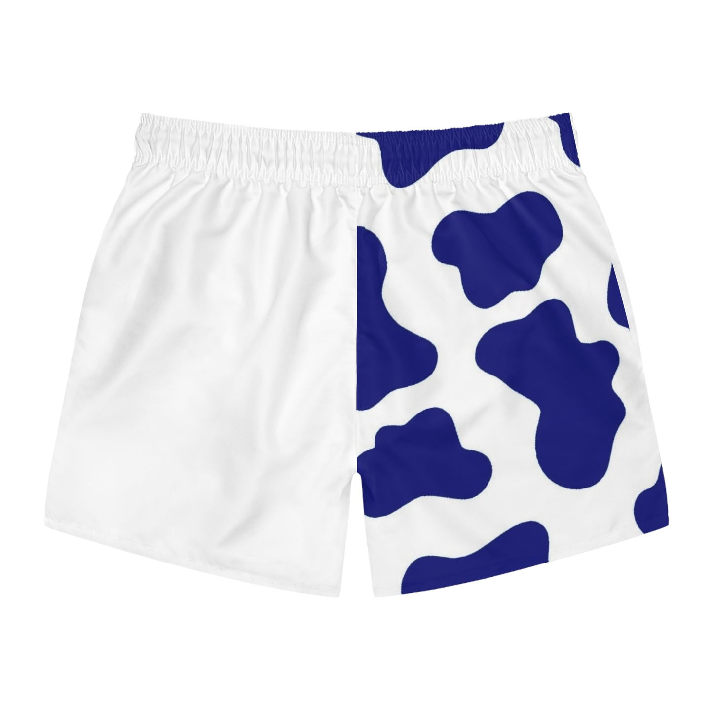 Stylish Half $ Half Swim Trunks for Summer Fun, Beachwear, Pool Party Attire, Vacation Essentials, Boys and Men Swim Shorts