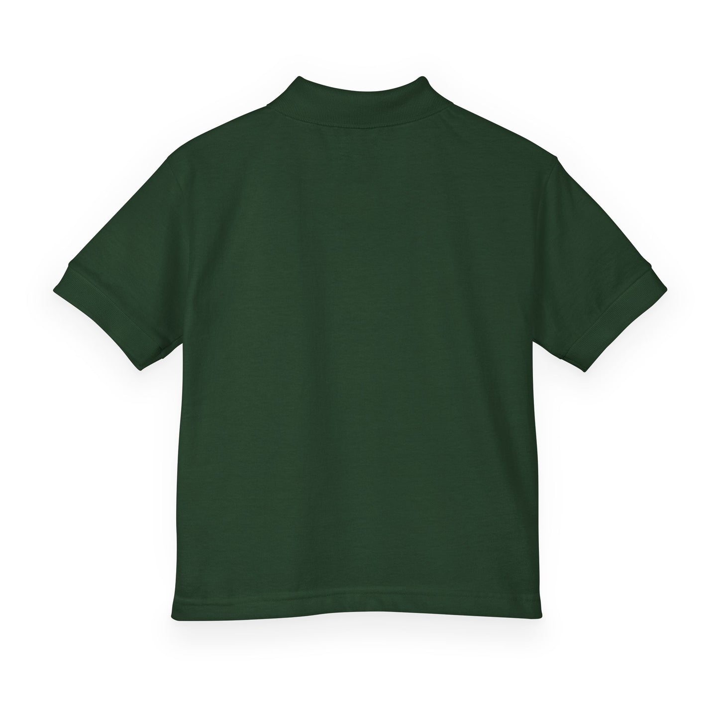 2wotone White Signature Youth Polo Shirt Embroidery