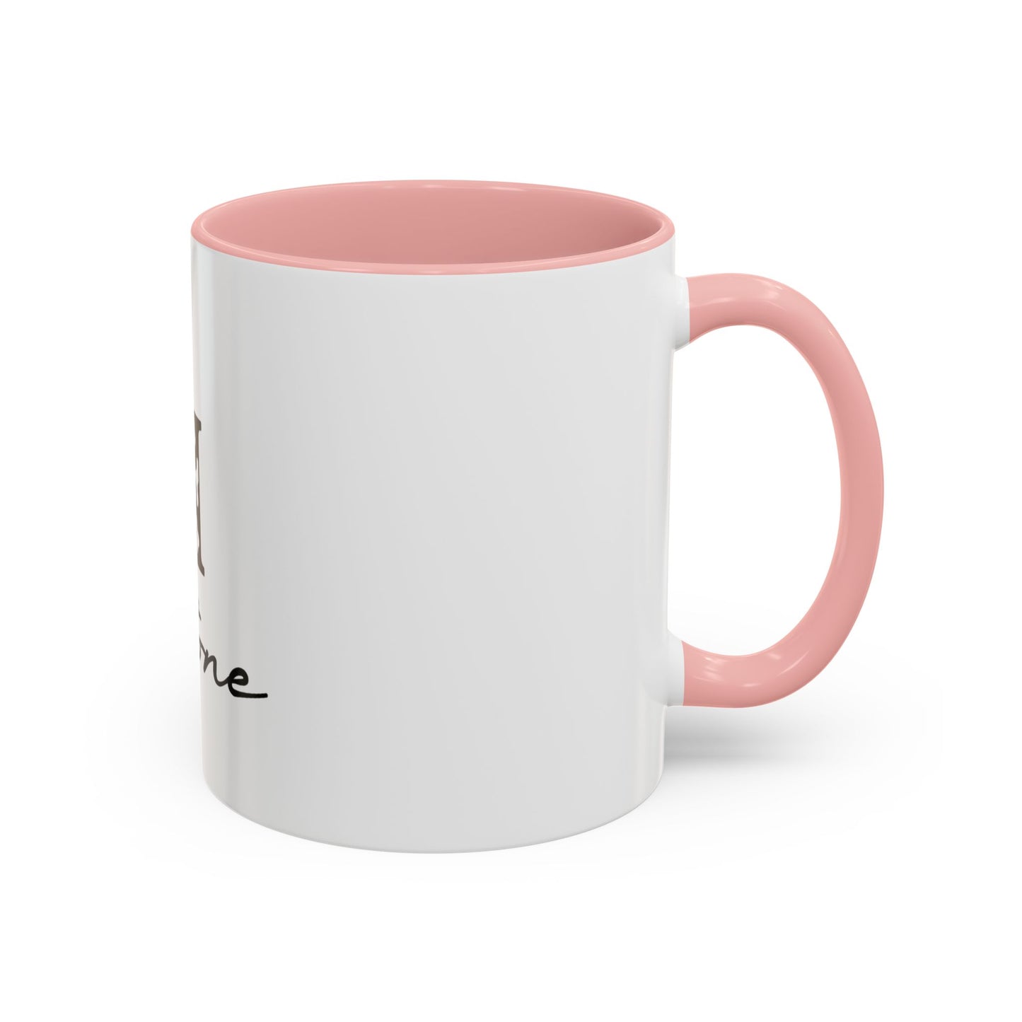 Chic Two-Tone Accent Coffee Mug - 11 & 15oz