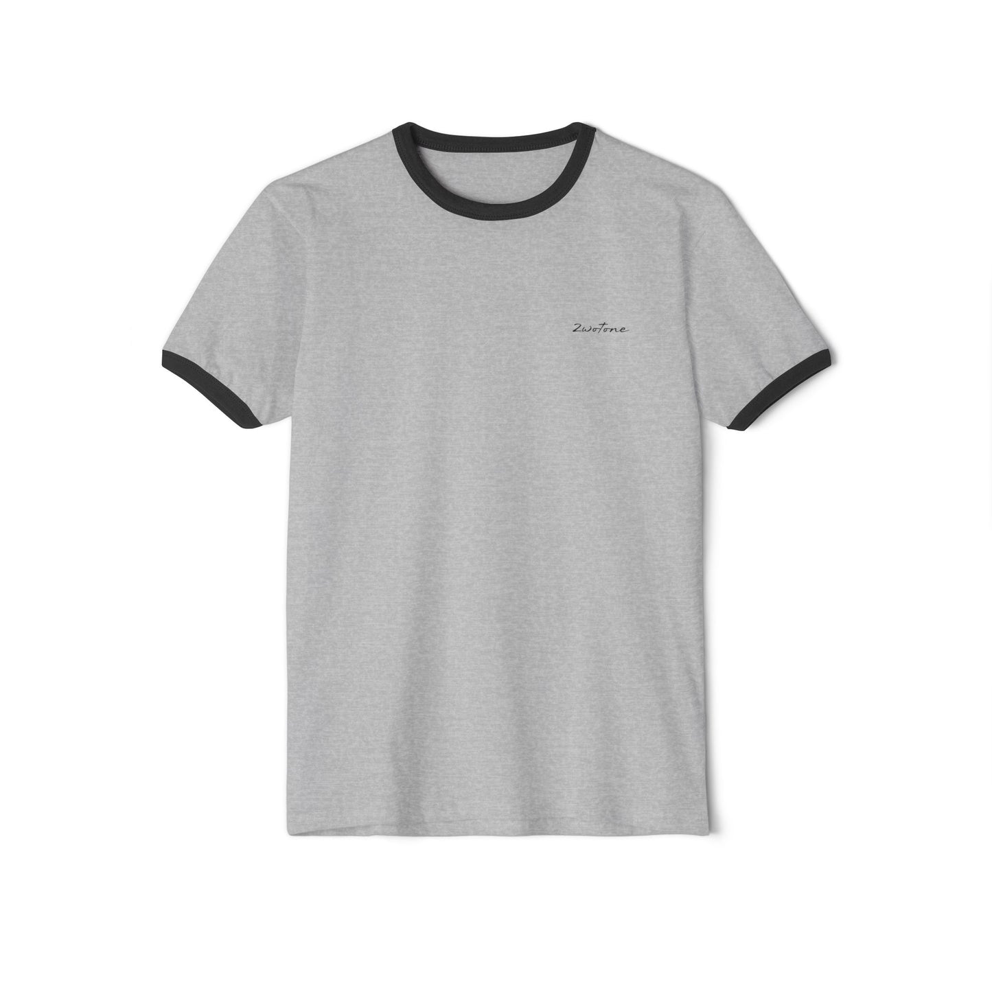 2wotone Signature Retro Ringer T-Shirt