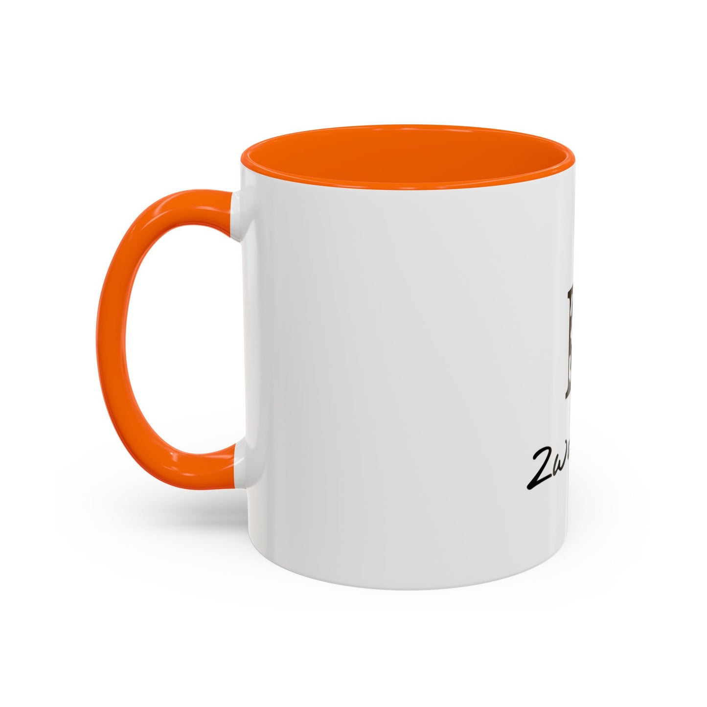 Chic Two-Tone Accent Coffee Mug - 11 & 15oz