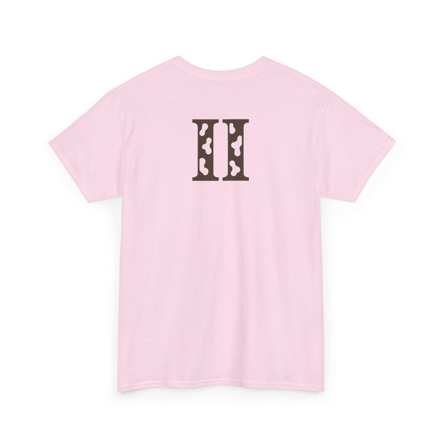 2wotone Casual  Heavy Cotton Tee - Minimalist Design for Everyday Style