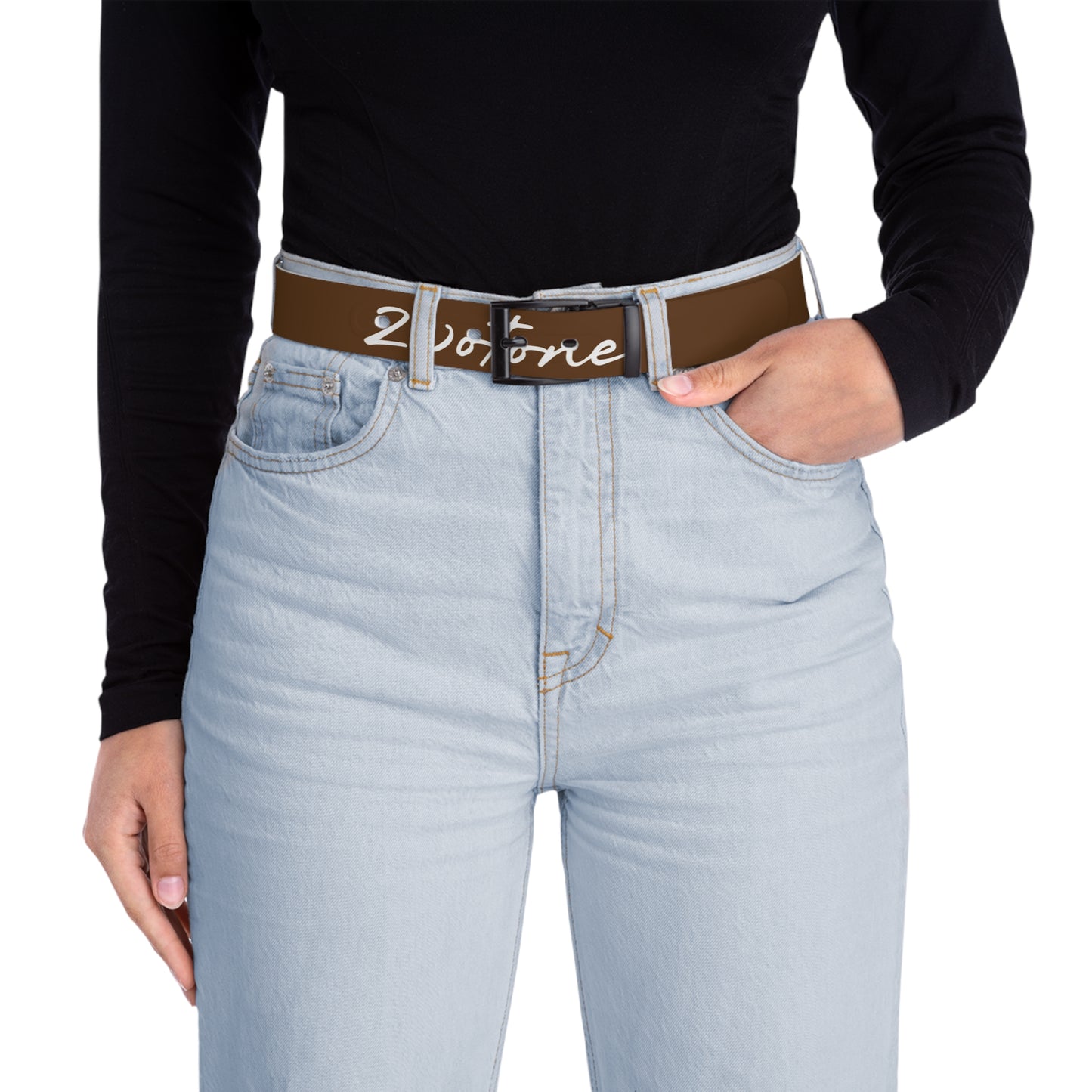2wotone Signature Brown Belt