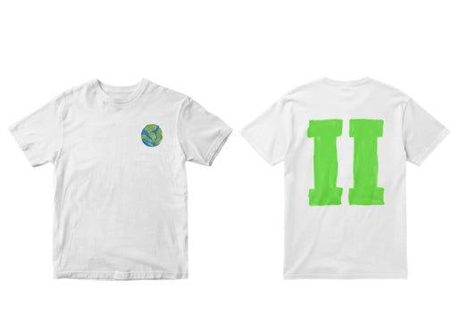 2wotone World Hand Painted T Shirt